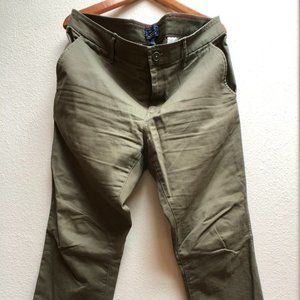 GAP Olive Green Chinos (36x32)